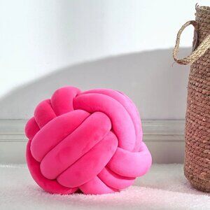 NWT - DreamOn 11" Knot Pillow in Pink